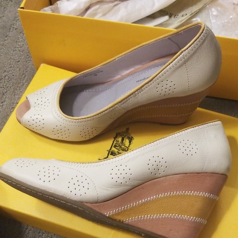 Stylish wedges  Pilcro and the Letterpress